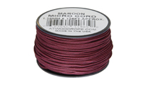 Плетено влакно Atwood Rope Micro Cord 125 ft Maroon by Unknown